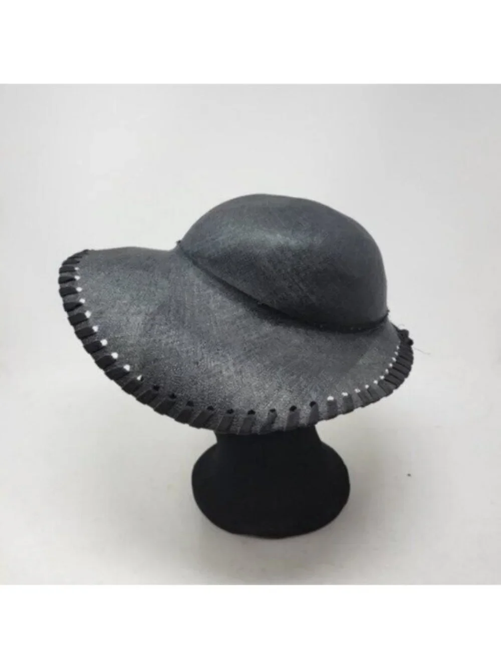 Vintage | Beach Floppy Summer Sun Hat Black